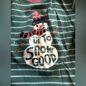 “up to snow good” pyjamas